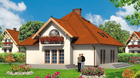 Projekt domu Dworek Tadeusza